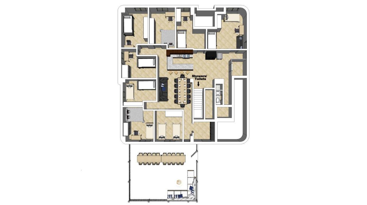 Casa Barvaria Мюнхен Экстерьер фото